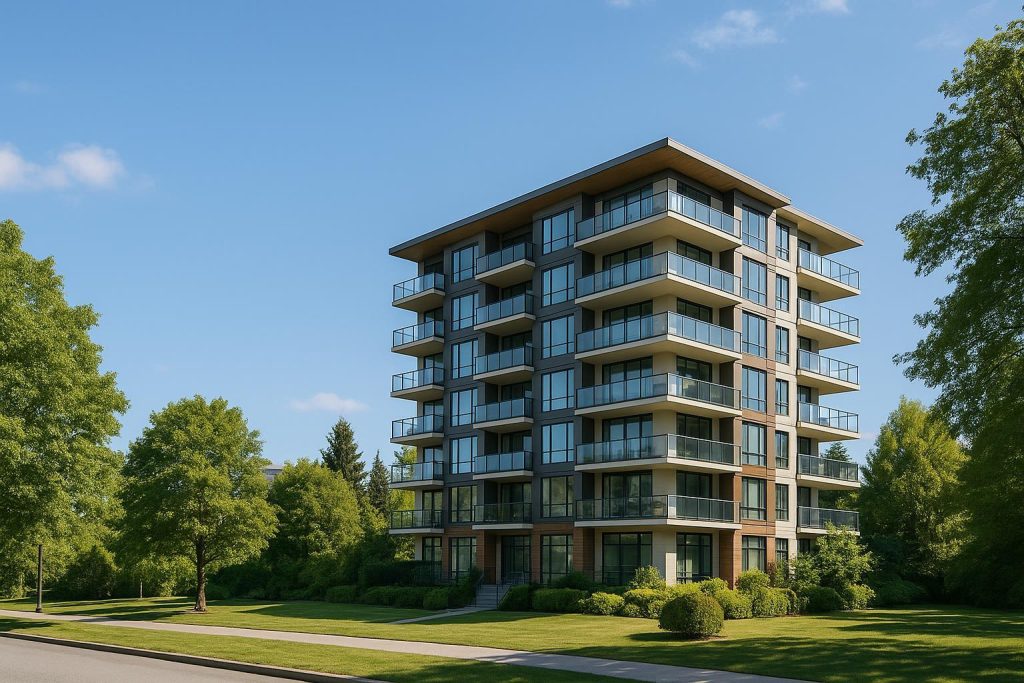 Modern condo in Burnaby showcasing presale investment opportunity.