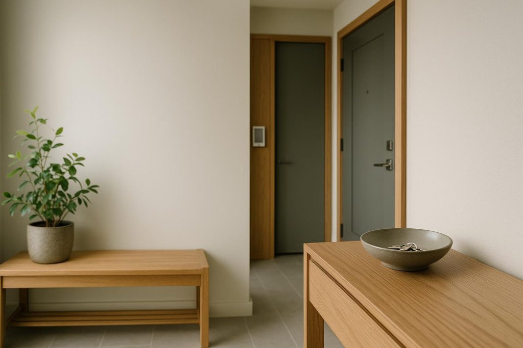 Apartment entryway representing short-term rental restrictions